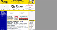 Desktop Screenshot of leadernewspapers.net